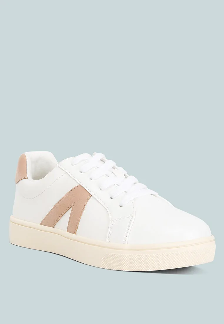 Cecile Panelling Detail Casual Sneakers