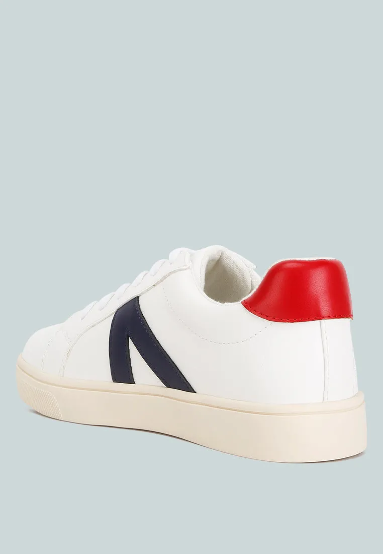 Cecile Panelling Detail Casual Sneakers