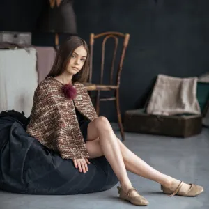 Chloe Red Cape