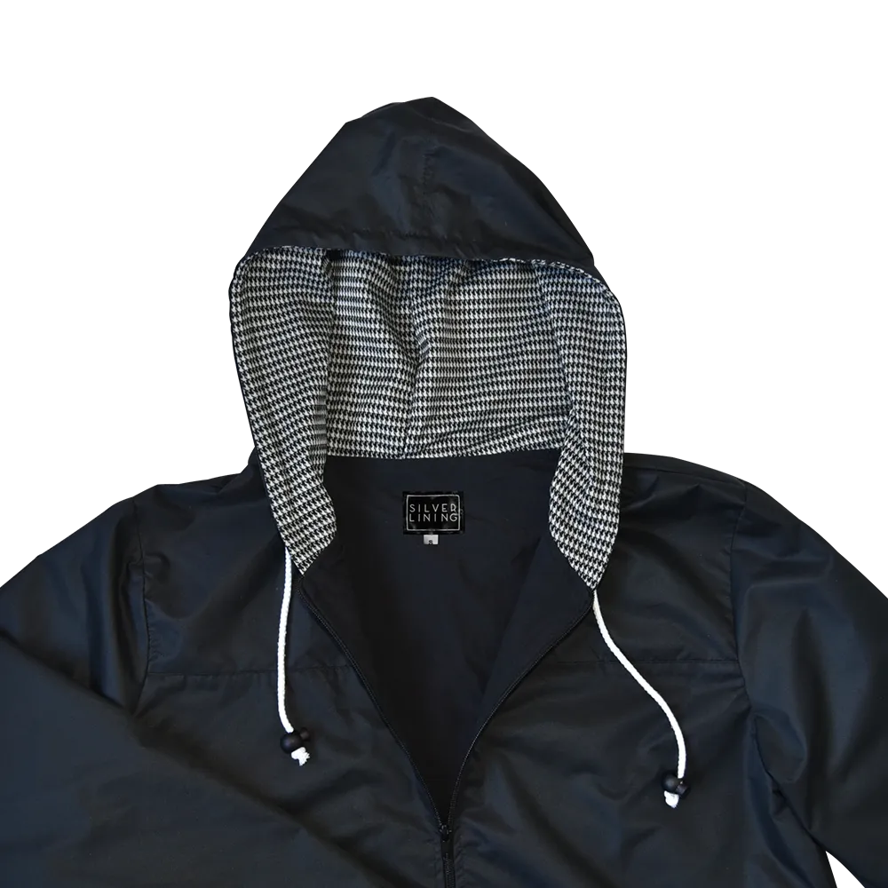 Classic Black Raincoat