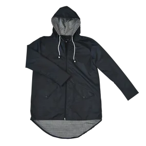 Classic Black Raincoat