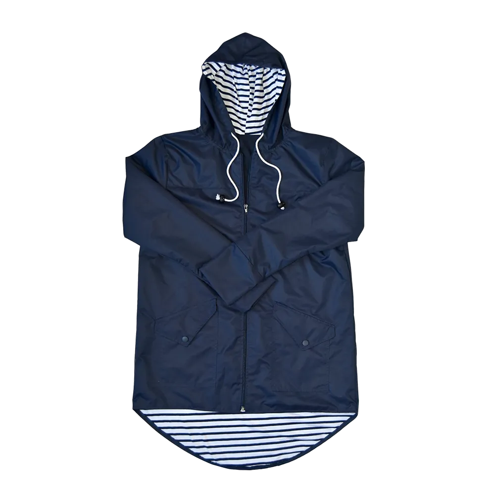 Classic Navy Raincoat