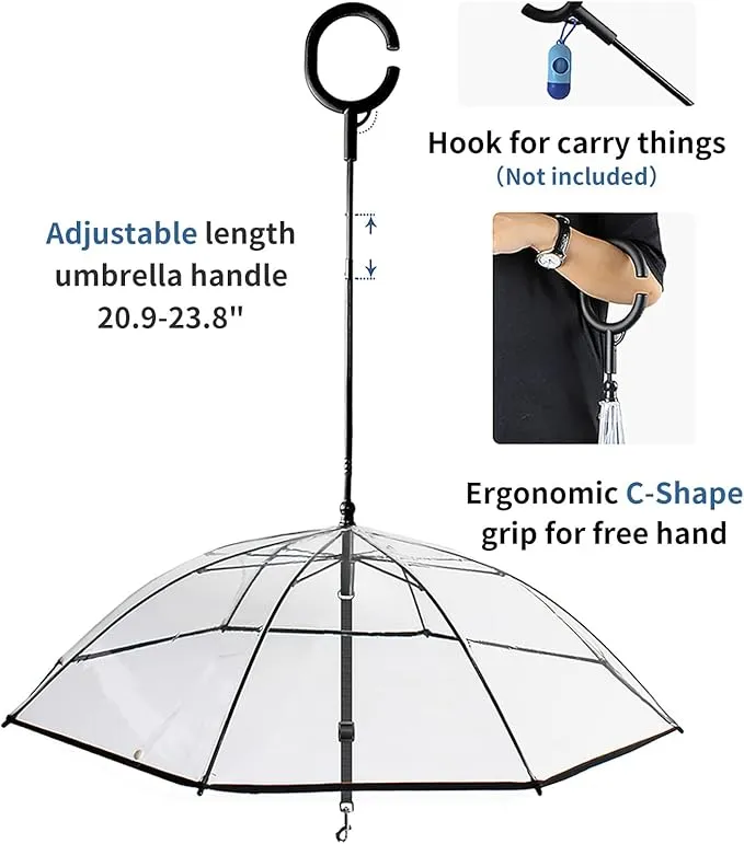 Dog Leash Umbrella 17$ TODAY ONLY