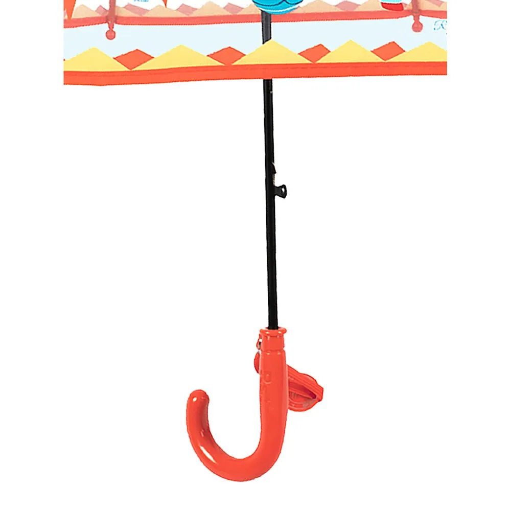 Dome Style, Rocket theme Transparent Umbrella for Kids