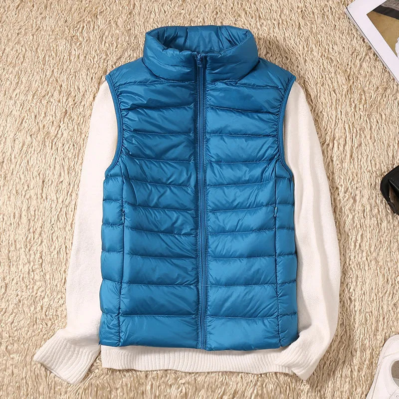 Ezrie™ - Lightweight Zip Puffer Vest