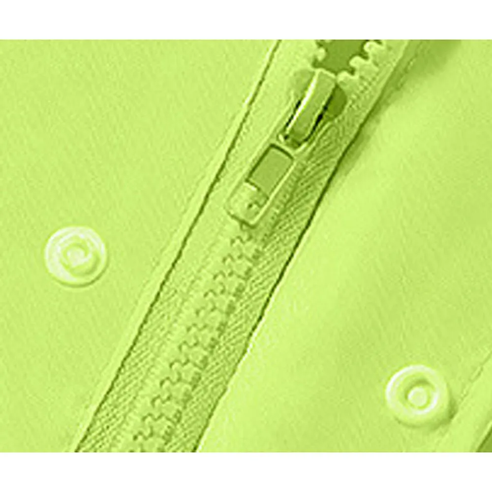 Fluorescent Green Dino Park Raincoat for Kids and Toddlers