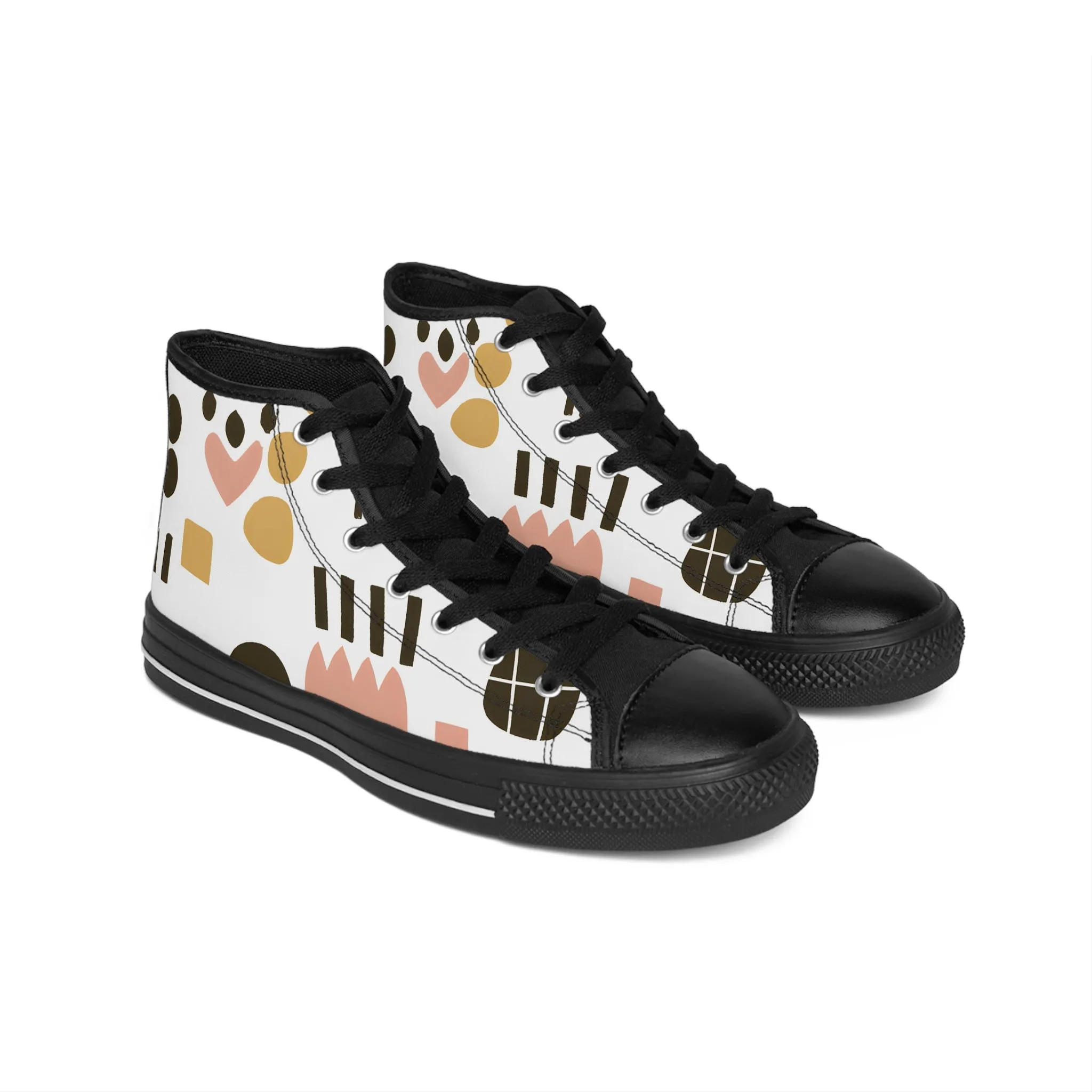 Gestura Reneé - Women's Classic HIgh-Top Sneakers