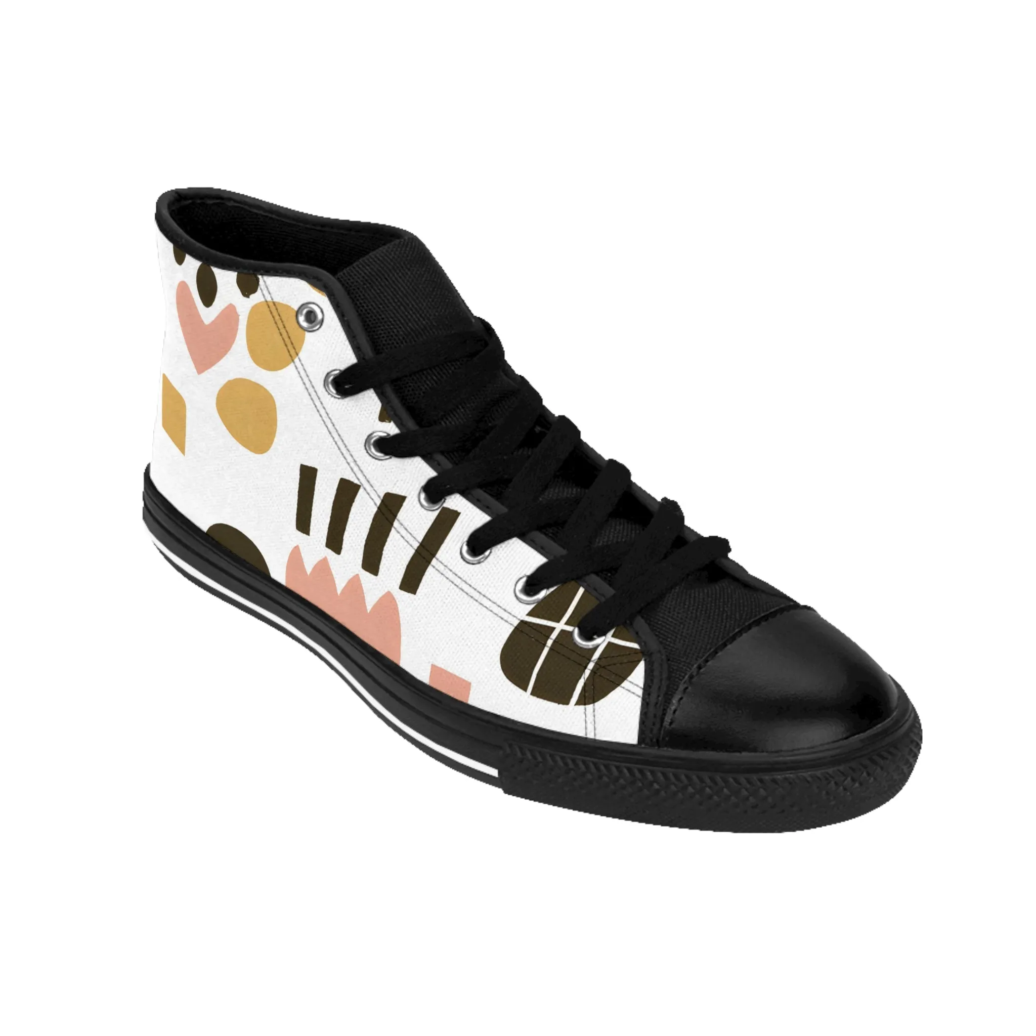 Gestura Reneé - Women's Classic HIgh-Top Sneakers