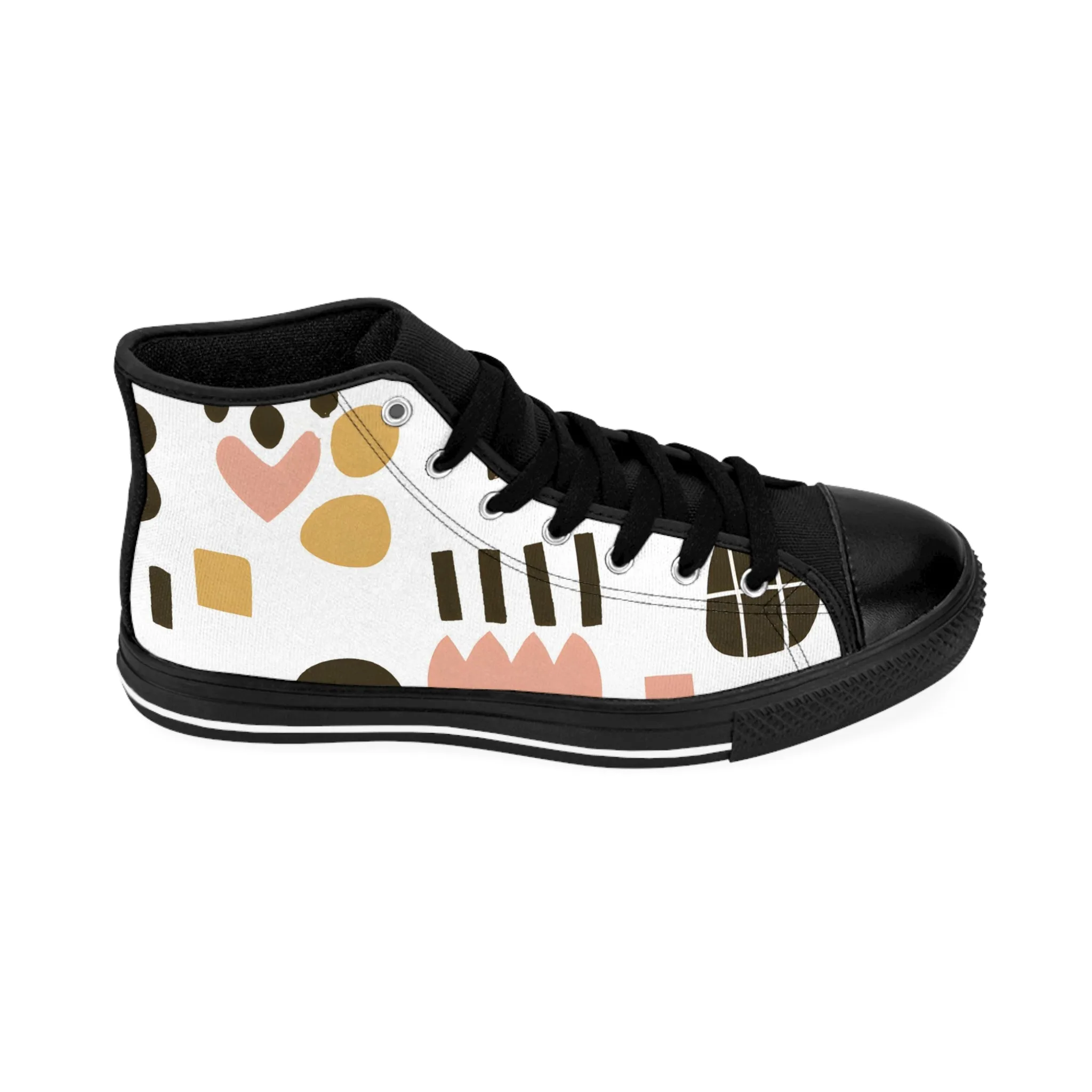 Gestura Reneé - Women's Classic HIgh-Top Sneakers