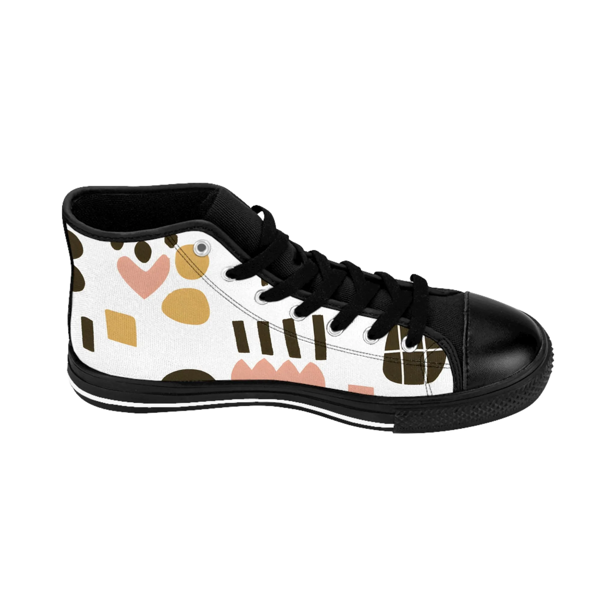Gestura Reneé - Women's Classic HIgh-Top Sneakers