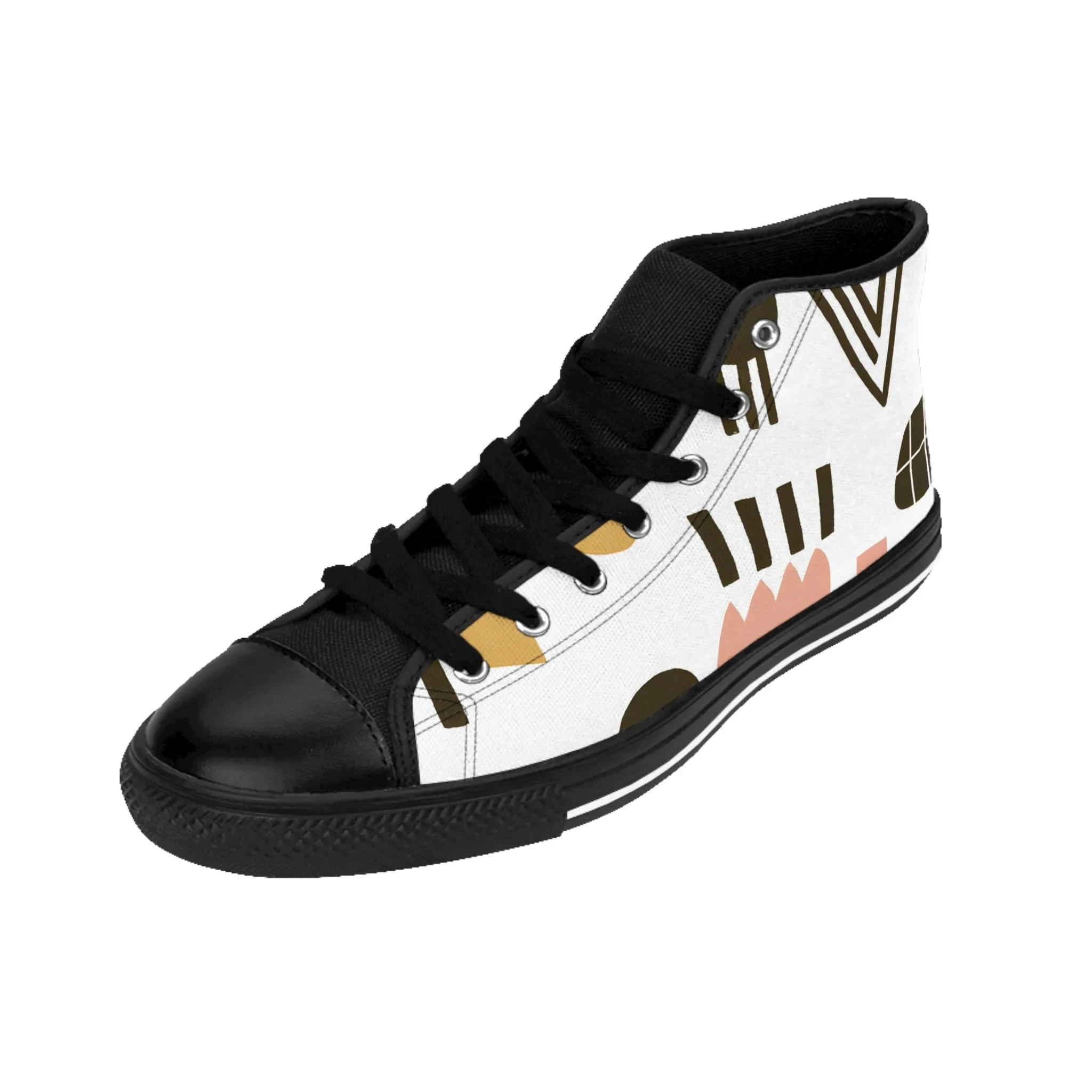 Gestura Reneé - Women's Classic HIgh-Top Sneakers