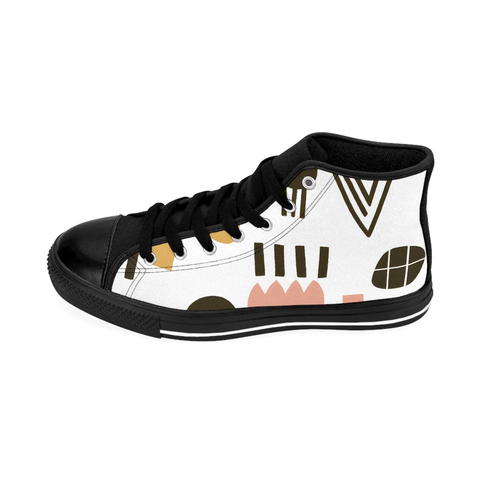 Gestura Reneé - Women's Classic HIgh-Top Sneakers