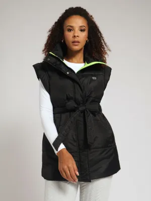 Gilet Puffer Jacket - Black