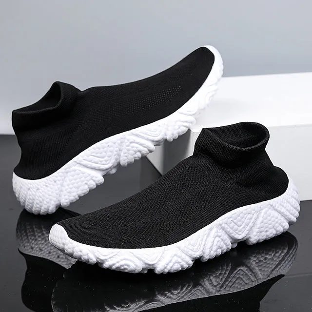 GS Slide Sok | Heren sneakers zonder veters voor een brede voet