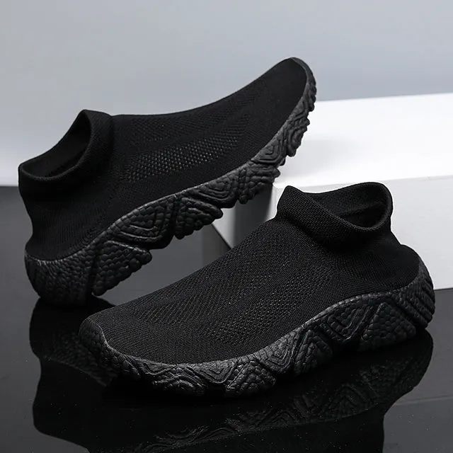 GS Slide Sok | Heren sneakers zonder veters voor een brede voet