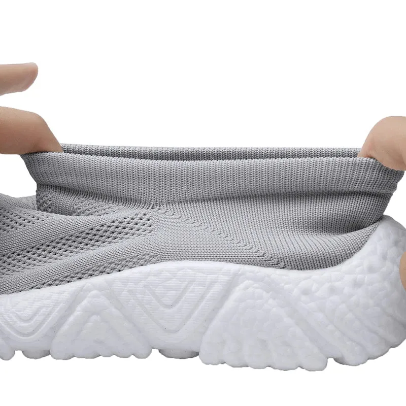 GS Slide Sok | Heren sneakers zonder veters voor een brede voet