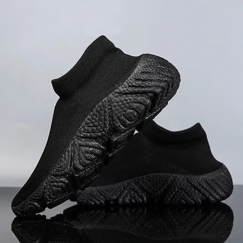 GS Slide Sok | Heren sneakers zonder veters voor een brede voet