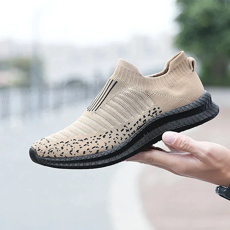 GS Slide Sok | Heren sneakers zonder veters voor een brede voet