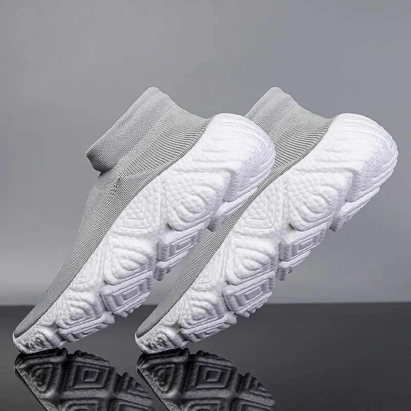 GS Slide Sok | Heren sneakers zonder veters voor een brede voet
