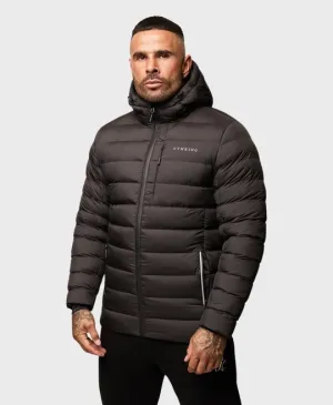 Gym King Reflect Puffer Jacket Black