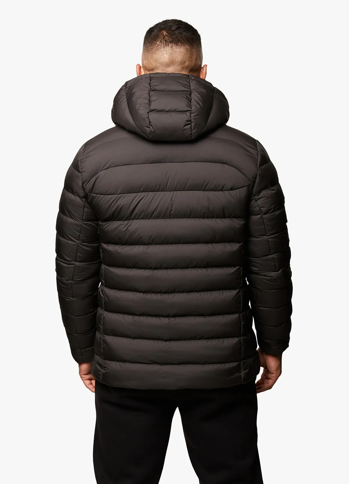 Gym King Reflect Puffer Jacket Black