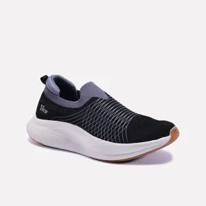 Harbor Black Slip On Sneakers 0120508
