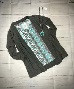 Haven Cardigan - Charcoal