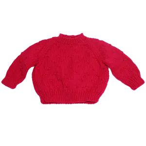 Hot Pink Knitted Jumper