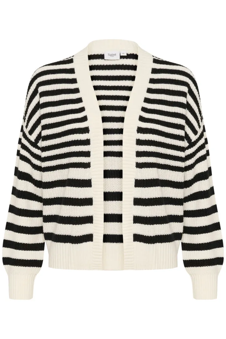IbenmeiSZ Open Cardigan - Black