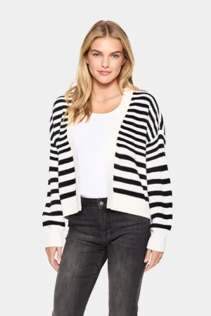 IbenmeiSZ Open Cardigan - Black