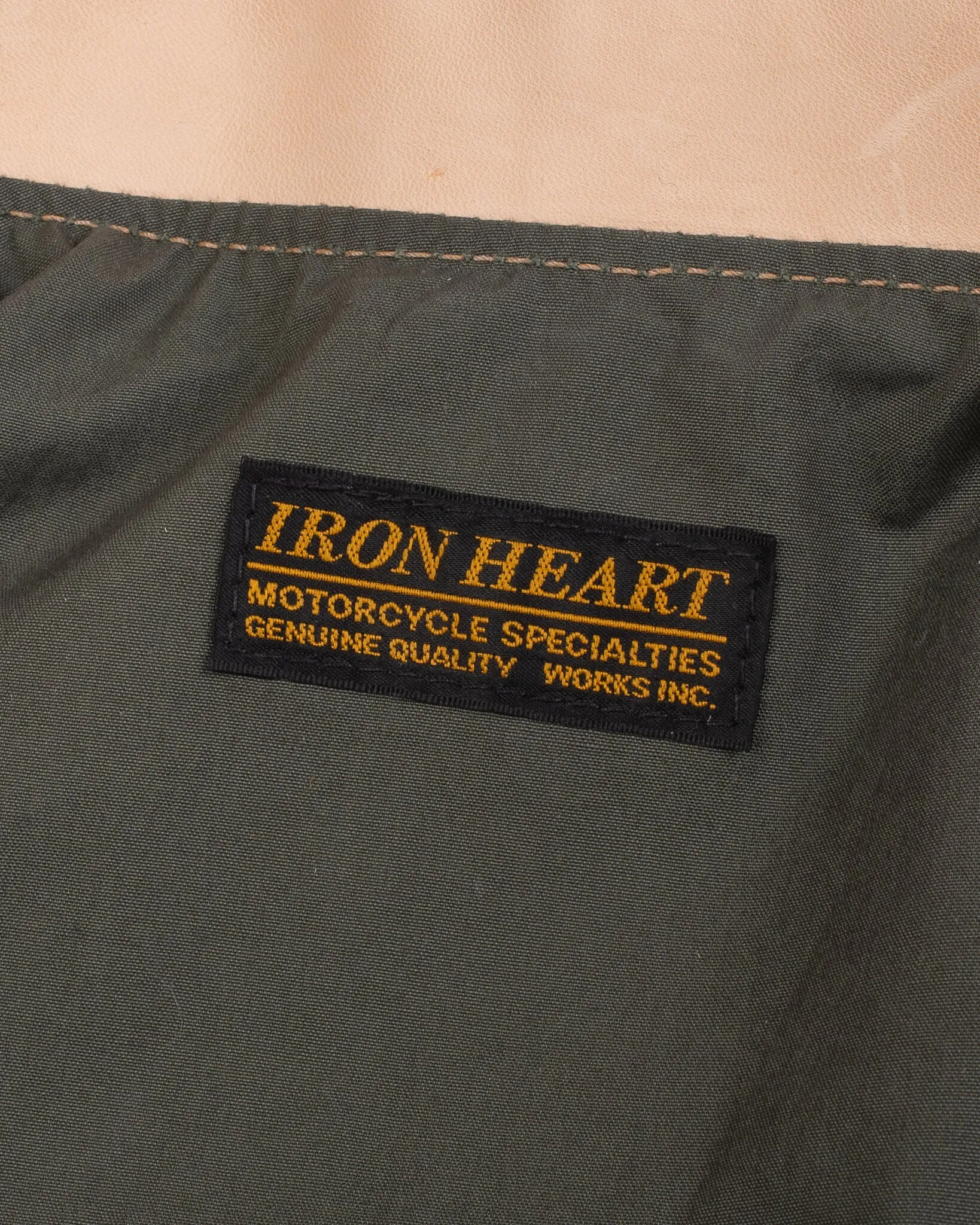 Iron Heart x Simmons Bilt Horsehide Jacket - The Bareback - Natural