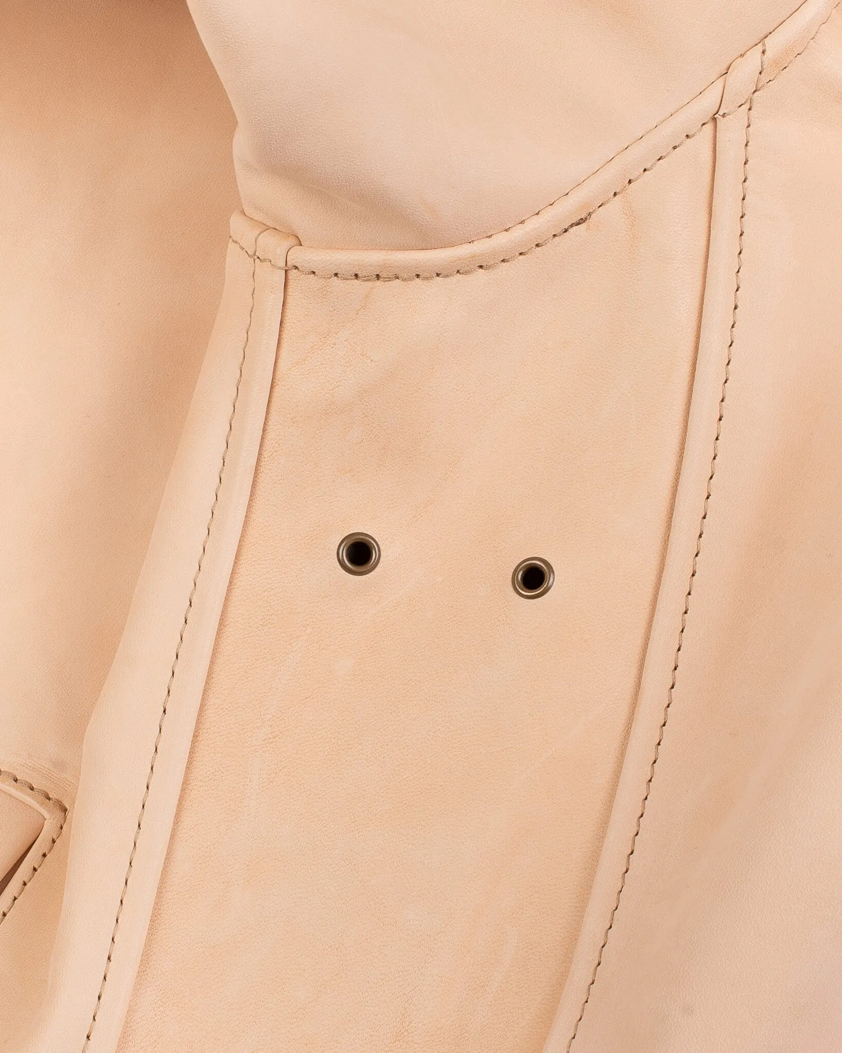 Iron Heart x Simmons Bilt Horsehide Jacket - The Bareback - Natural