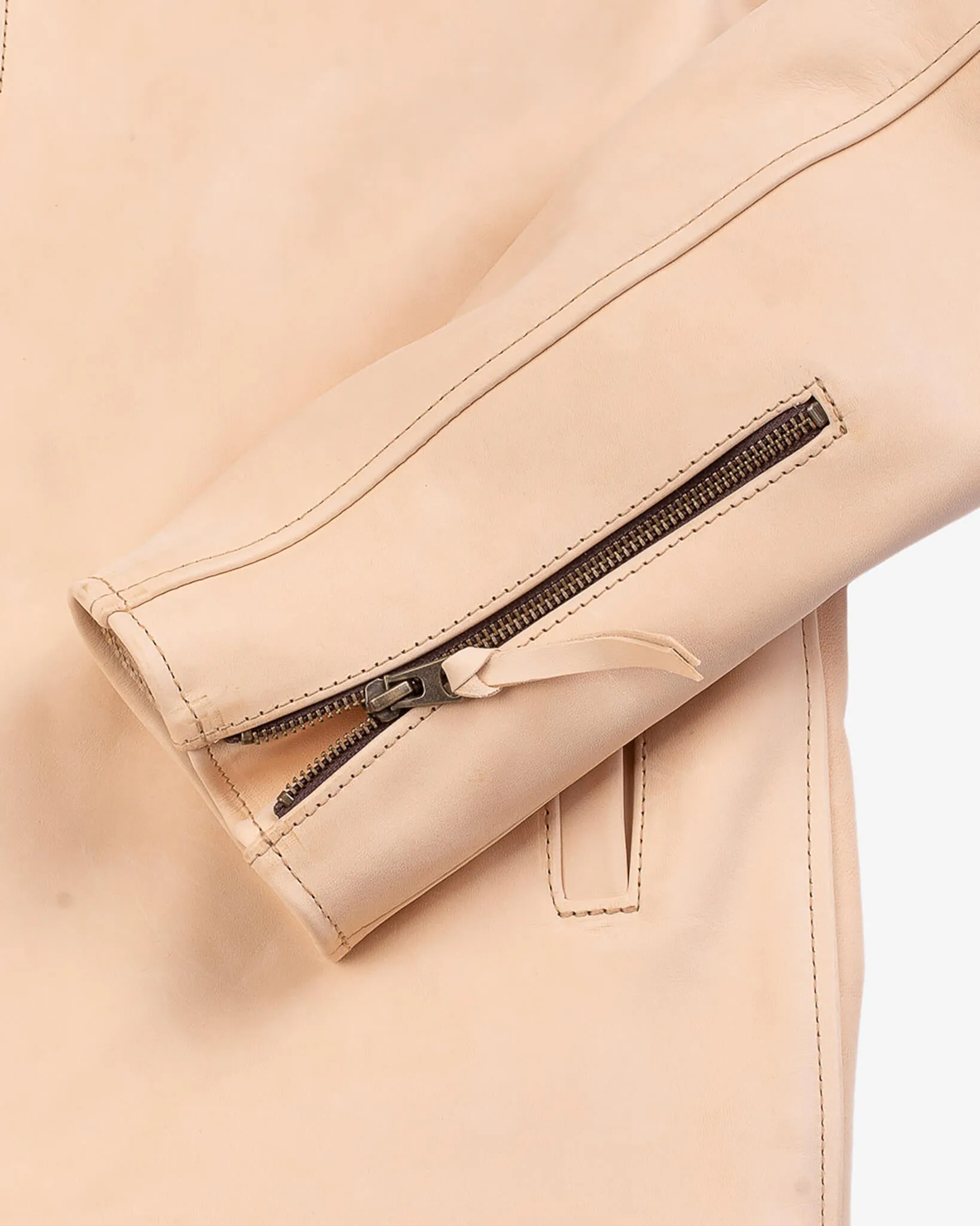 Iron Heart x Simmons Bilt Horsehide Jacket - The Bareback - Natural