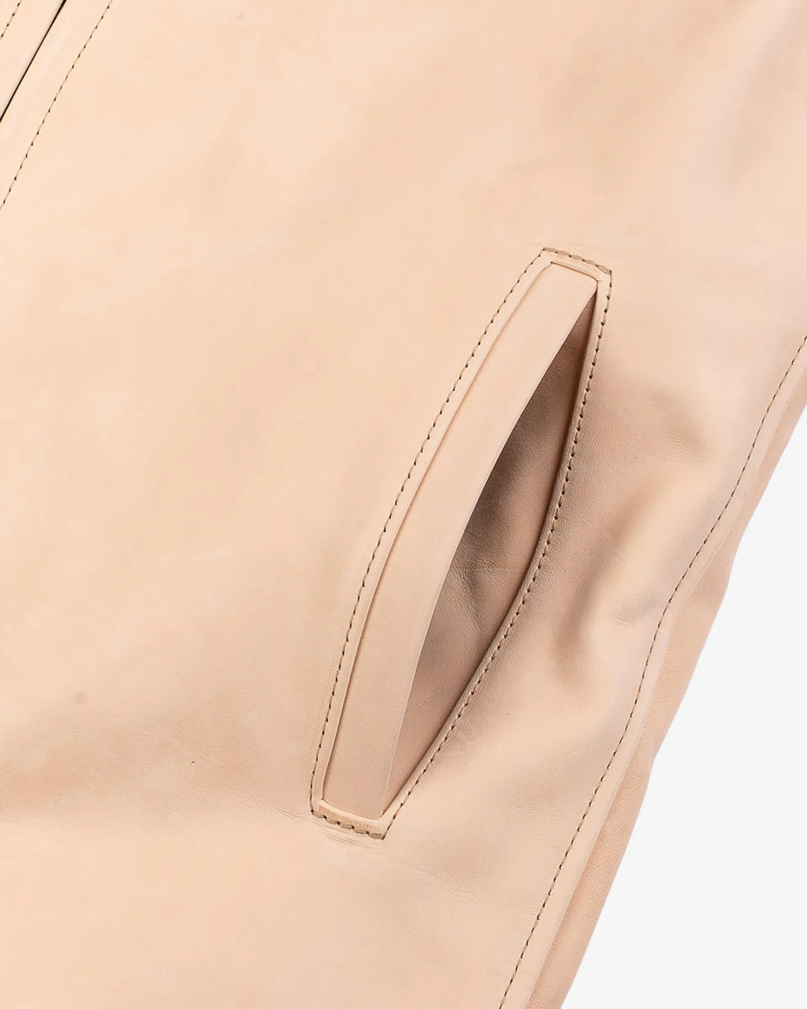 Iron Heart x Simmons Bilt Horsehide Jacket - The Bareback - Natural