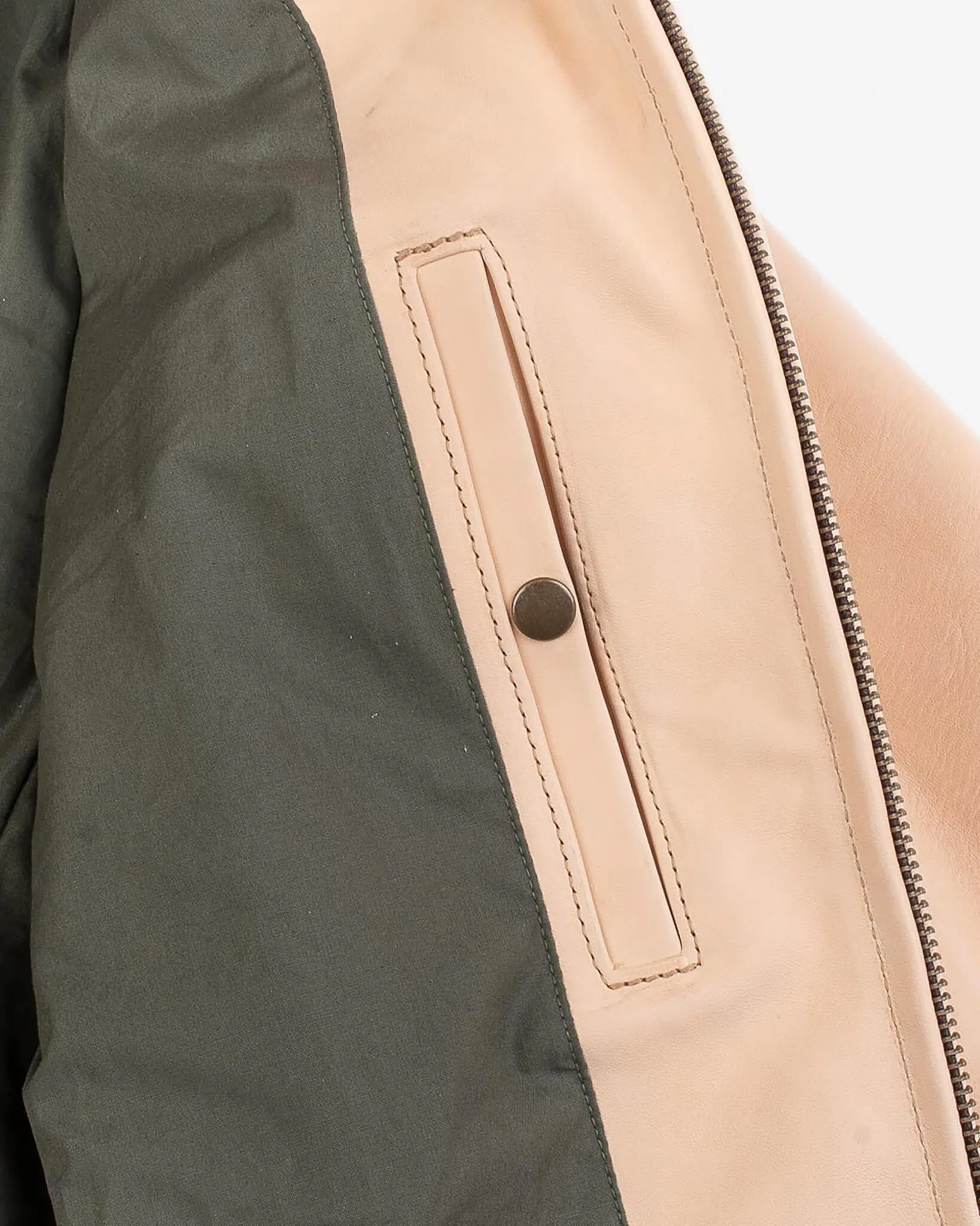 Iron Heart x Simmons Bilt Horsehide Jacket - The Bareback - Natural