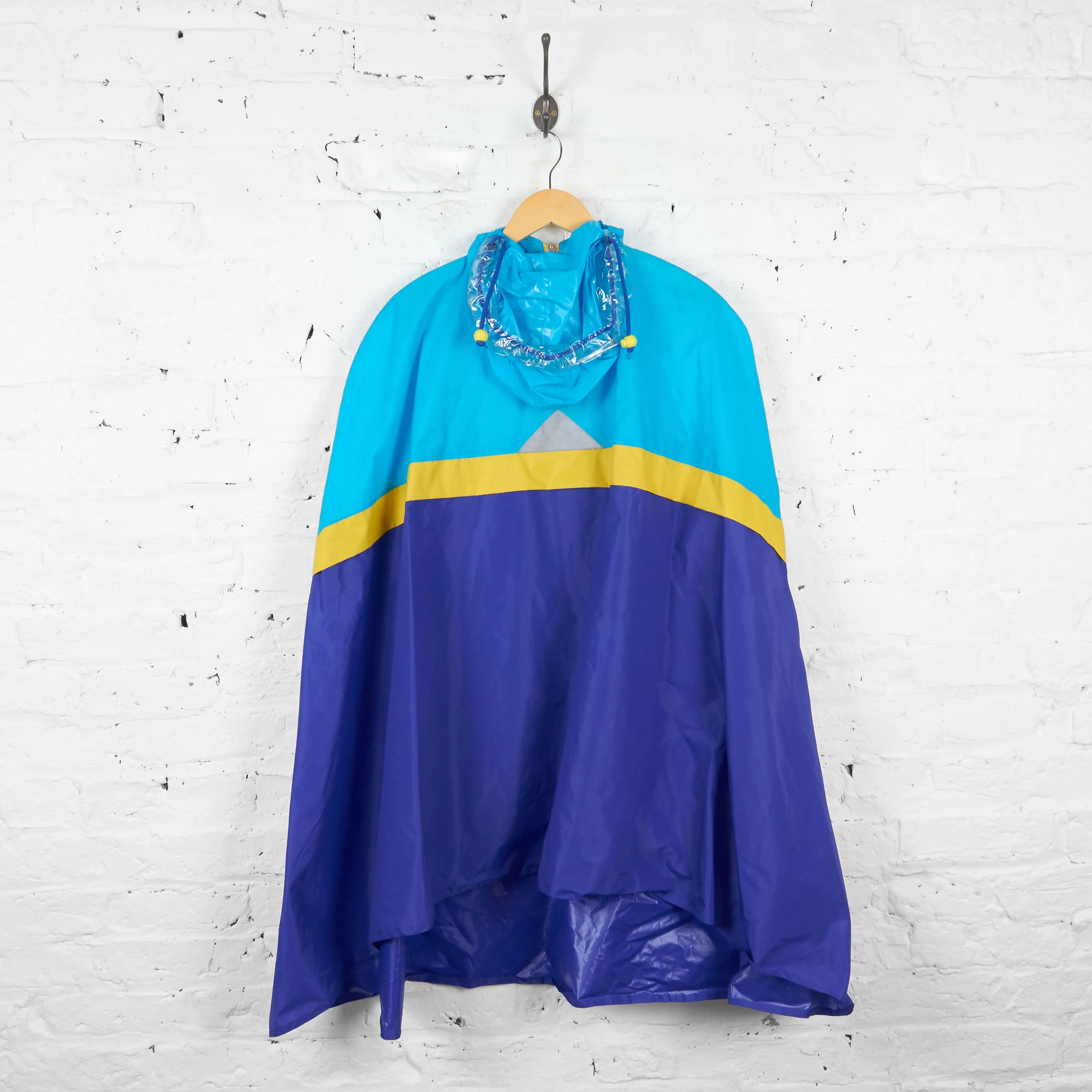 K Way Poncho Cagoule - Blue - L