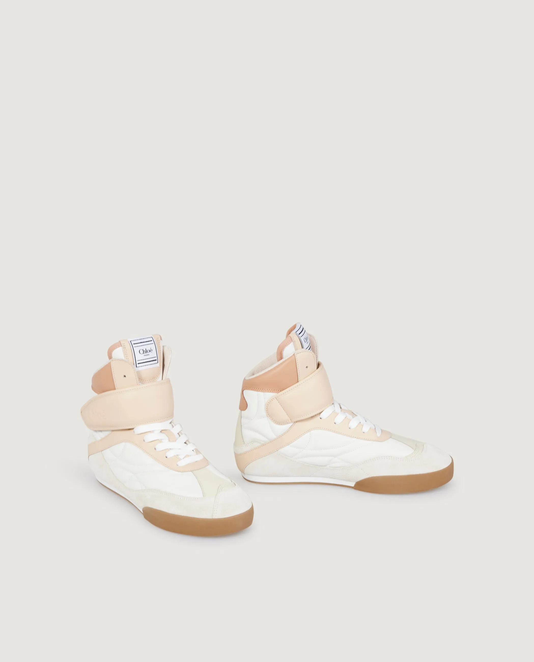 Kick High-Top Sneakers - Roze