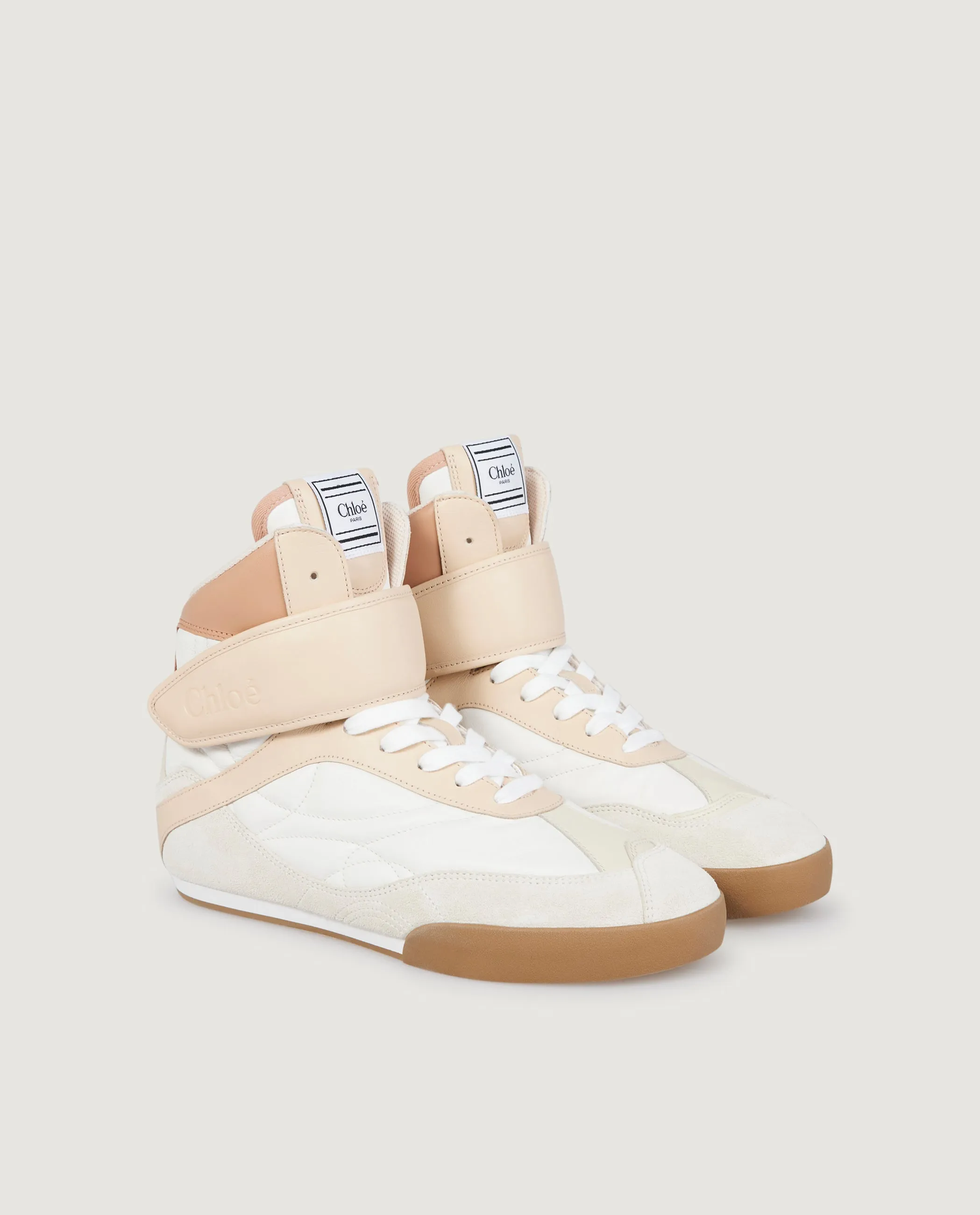 Kick High-Top Sneakers - Roze
