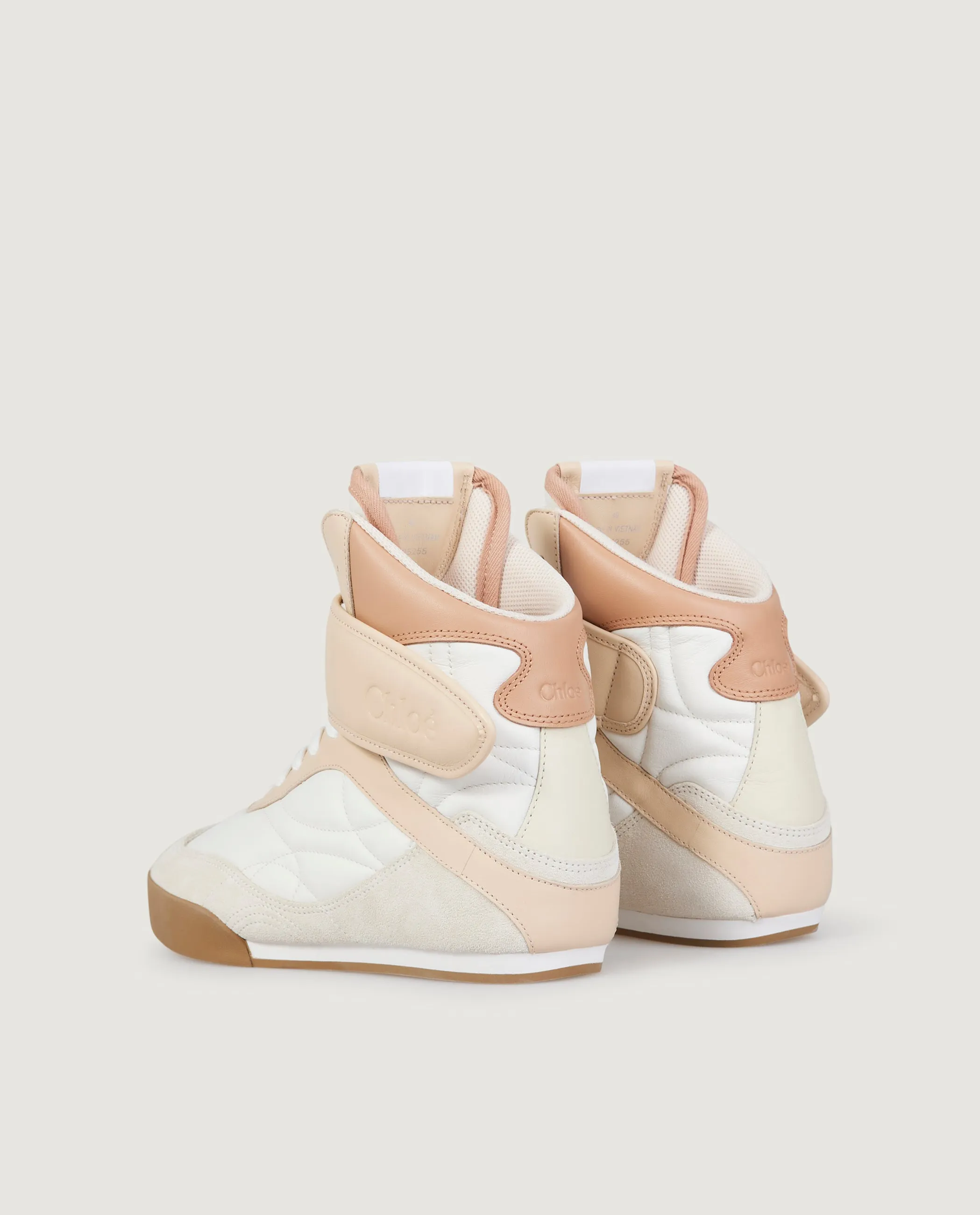 Kick High-Top Sneakers - Roze