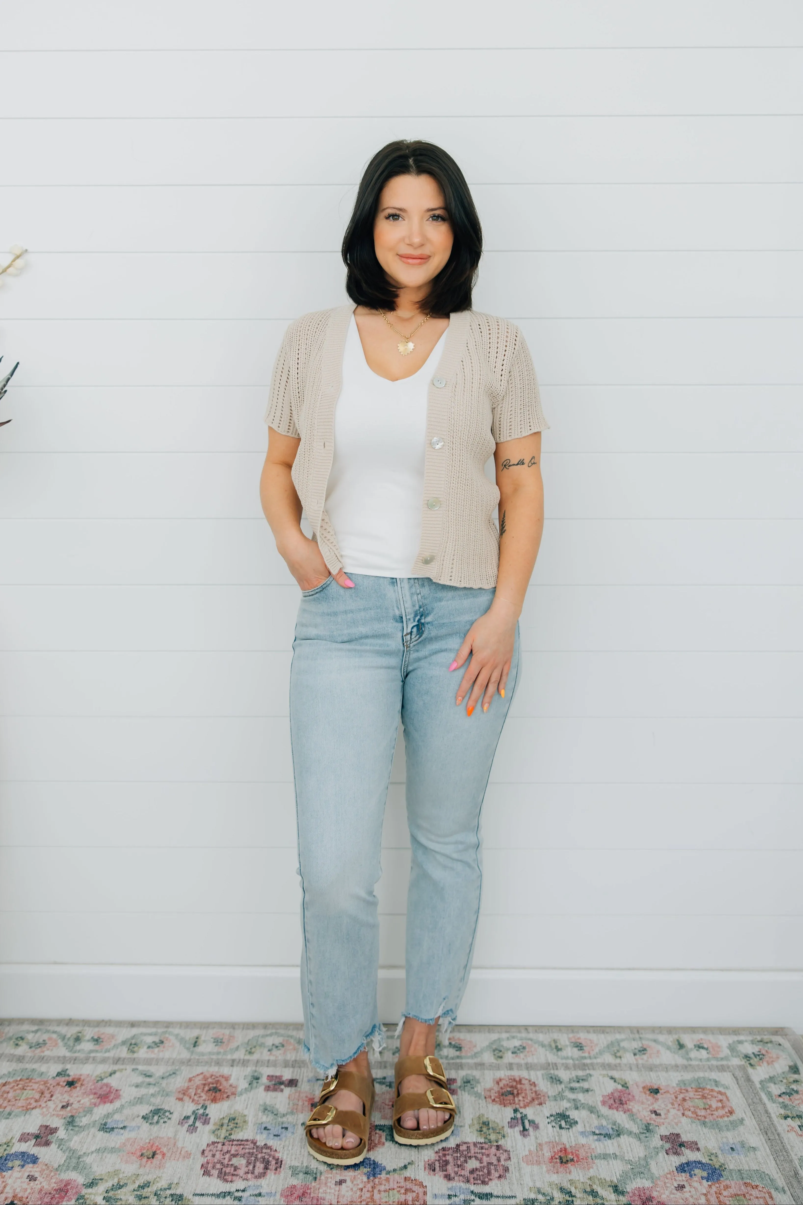 Knit Cardigan Tops - 2 Colors!