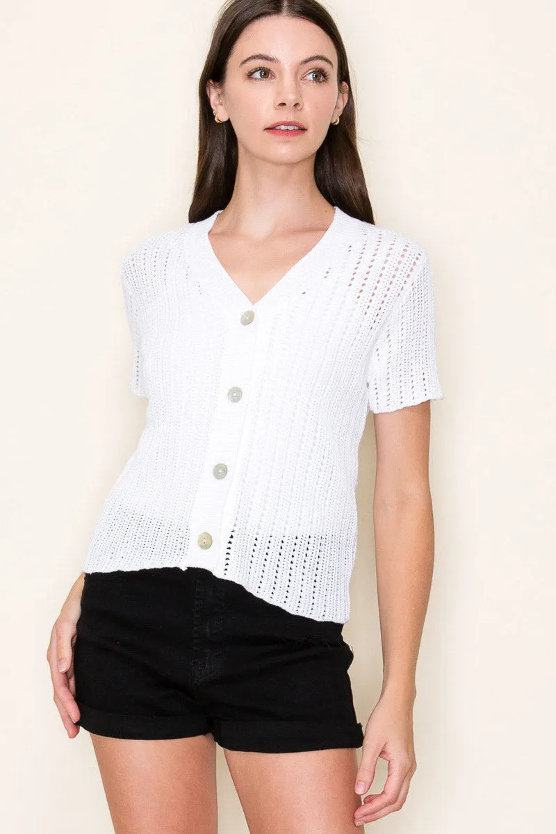 Knit Cardigan Tops - 2 Colors!