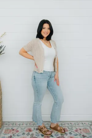 Knit Cardigan Tops - 2 Colors!
