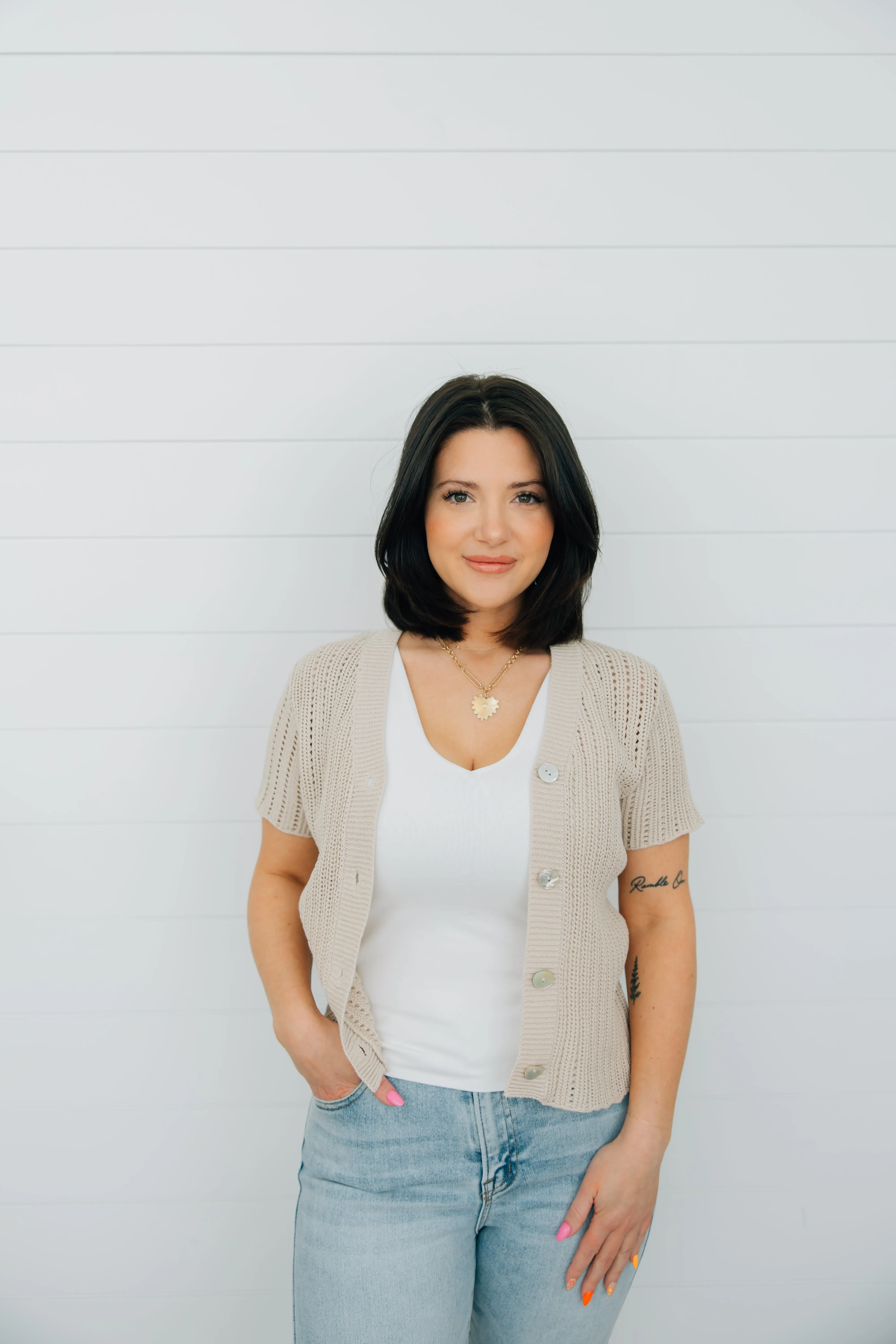 Knit Cardigan Tops - 2 Colors!