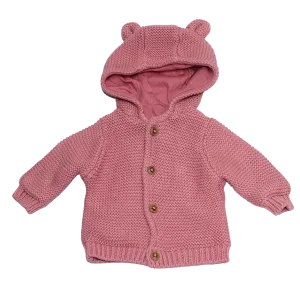 Knitted Bear Hoodie