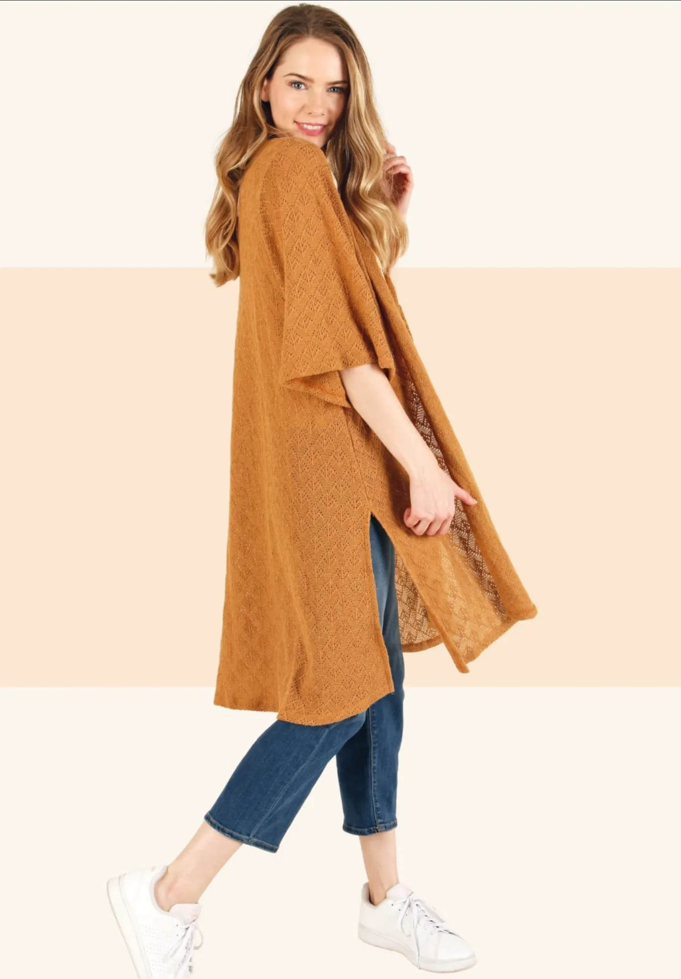 Knitted Duster Cardigan