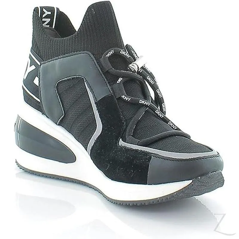 Ladies Thick Sole Wedge Sneakers | Slip On | "Shaka"