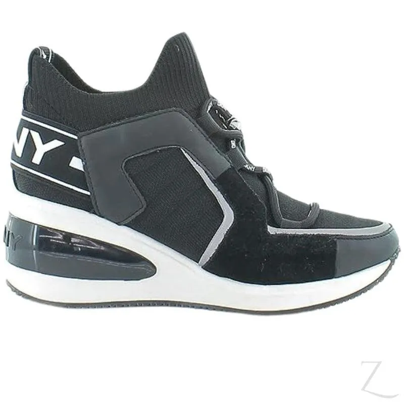 Ladies Thick Sole Wedge Sneakers | Slip On | "Shaka"