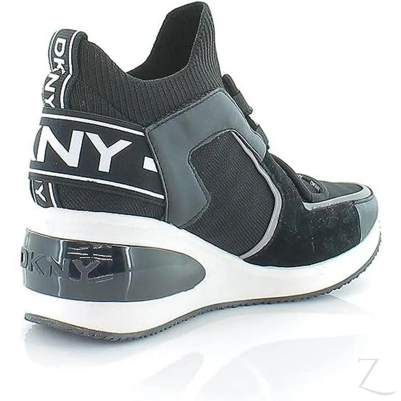 Ladies Thick Sole Wedge Sneakers | Slip On | "Shaka"