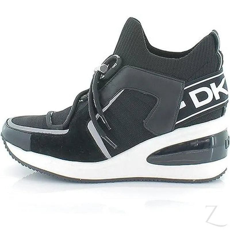 Ladies Thick Sole Wedge Sneakers | Slip On | "Shaka"