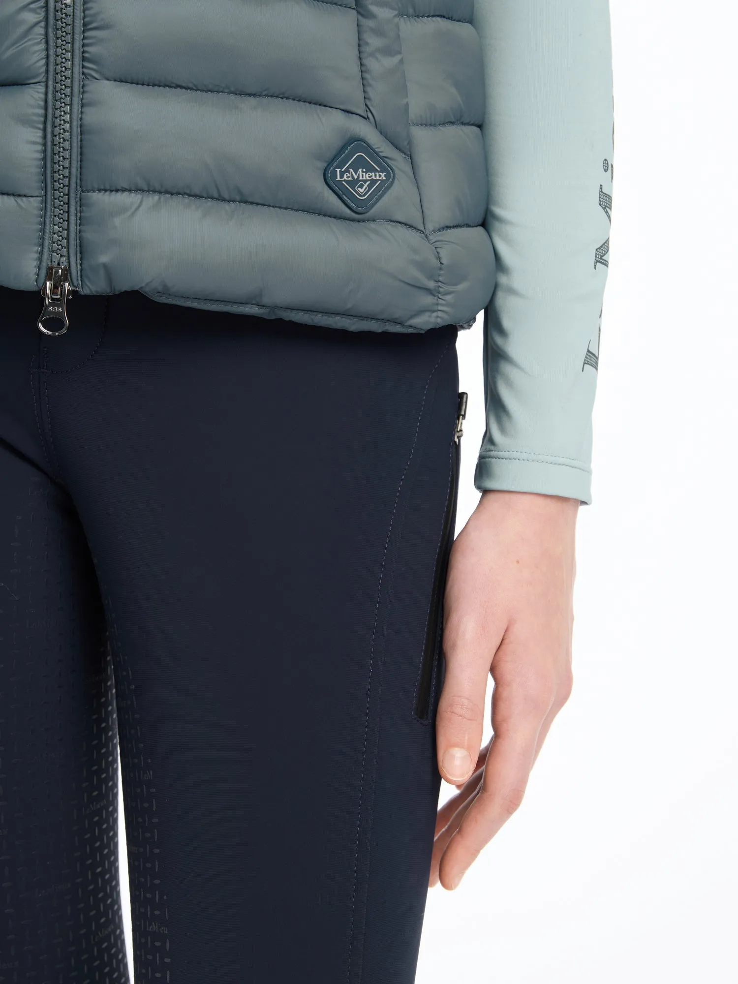 LeMieux Petrol Young Rider Milly Puffer Gilet